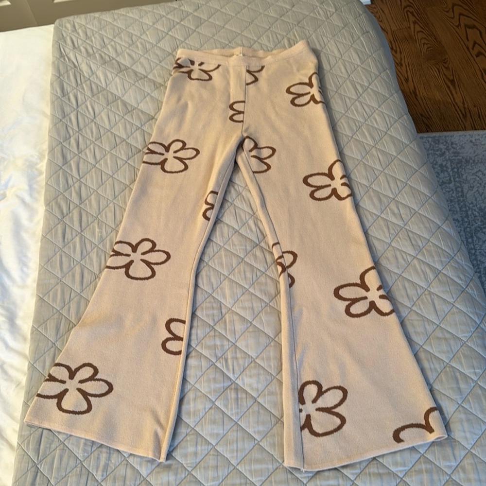 LA Heart Tan/Brown Flare Leggings